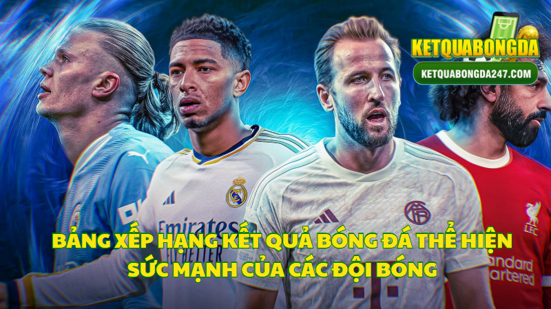 Bảng Xếp Hạng Kết Quả Bóng Đá Thể Hiện Sức Mạnh Của Các Đội Bóng
